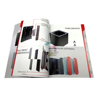 Customized design sales catalog book print high quality manufacturer catalogue printing