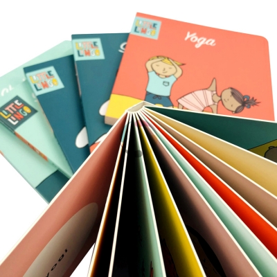 Guangdong Supplier Custom Design Children Coloring Story Cardboard Kids Education Board Book Printing