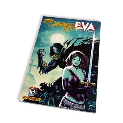 professional designed full color paperback high picture quality comic book printing