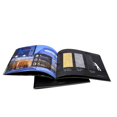 customized full color photo book best selling top design color picture cheap saddle binding brochure offset printing