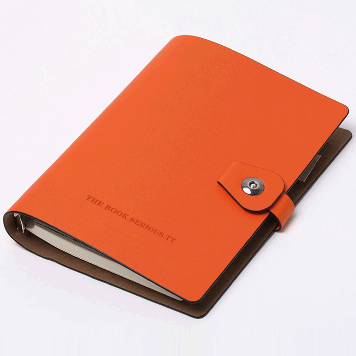 reusable folder iron ring binding notebook printing