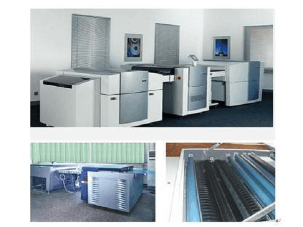 CTP plate making process