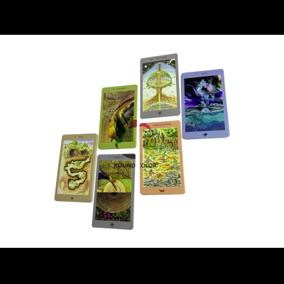 Custom Printed Tarot Card Game Playing Cards with Guidebook Storage Box Fun Game Play Paper Cards