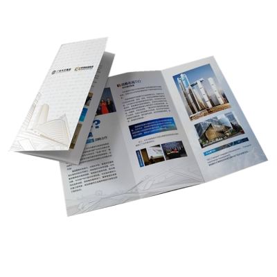 Company Folder Custom CMYK Printing Paper Folders With Logo Custom School Folders Printing