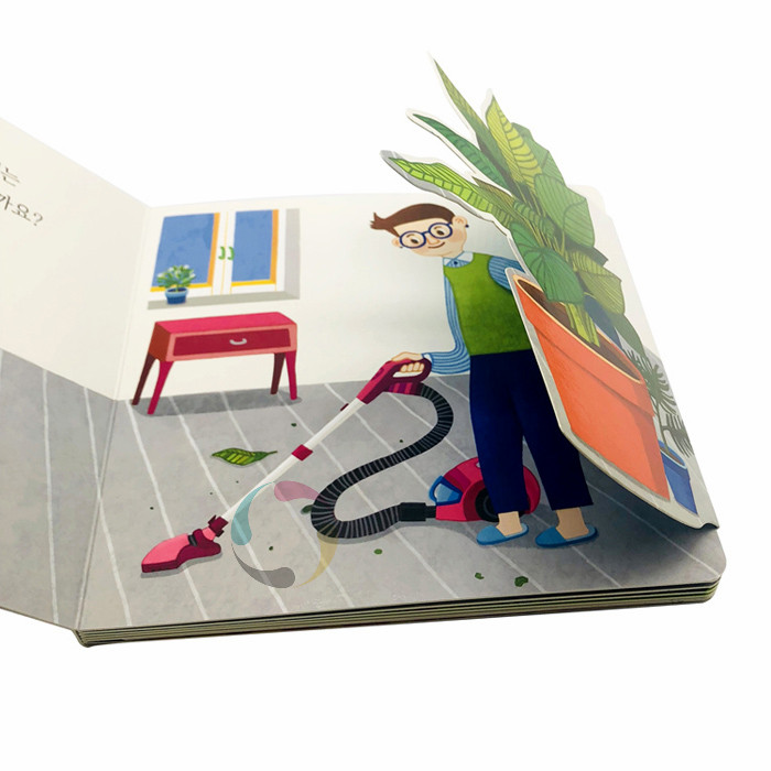 wholesale new designed cute children 3d pop up book printing
