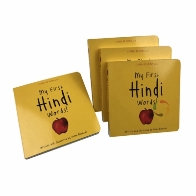 Overseas professional best quality thick Factory offset print children board book