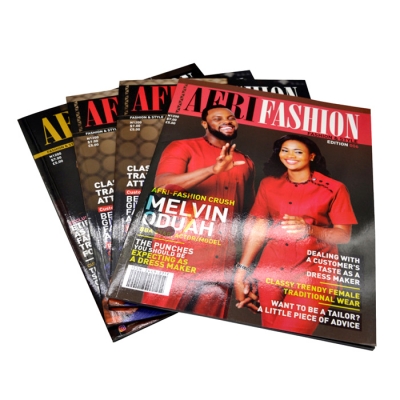 Custom Catalogue Book Printing Product Fashion Magazine Printing Advertise Brochure Printing
