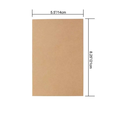 Customized kraft paper cover small notepad printing pocket Memo Pad Writing Notepad printing