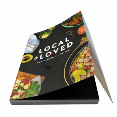 High Quality Cookbook Paper Back Cookbook Printing Softcover Cookbook Custom Cookbook Printing 